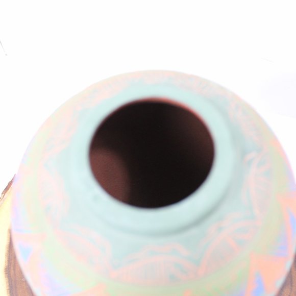 Navajo Red Clay Pottery Vase signed Samantha Matchers 2002 - Picture 3 of 5